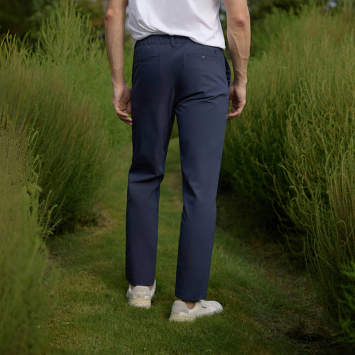 AIGLE艾高春秋季WR防泼水户外运动休闲舒适长裤子直筒裤子装男款 - 图0