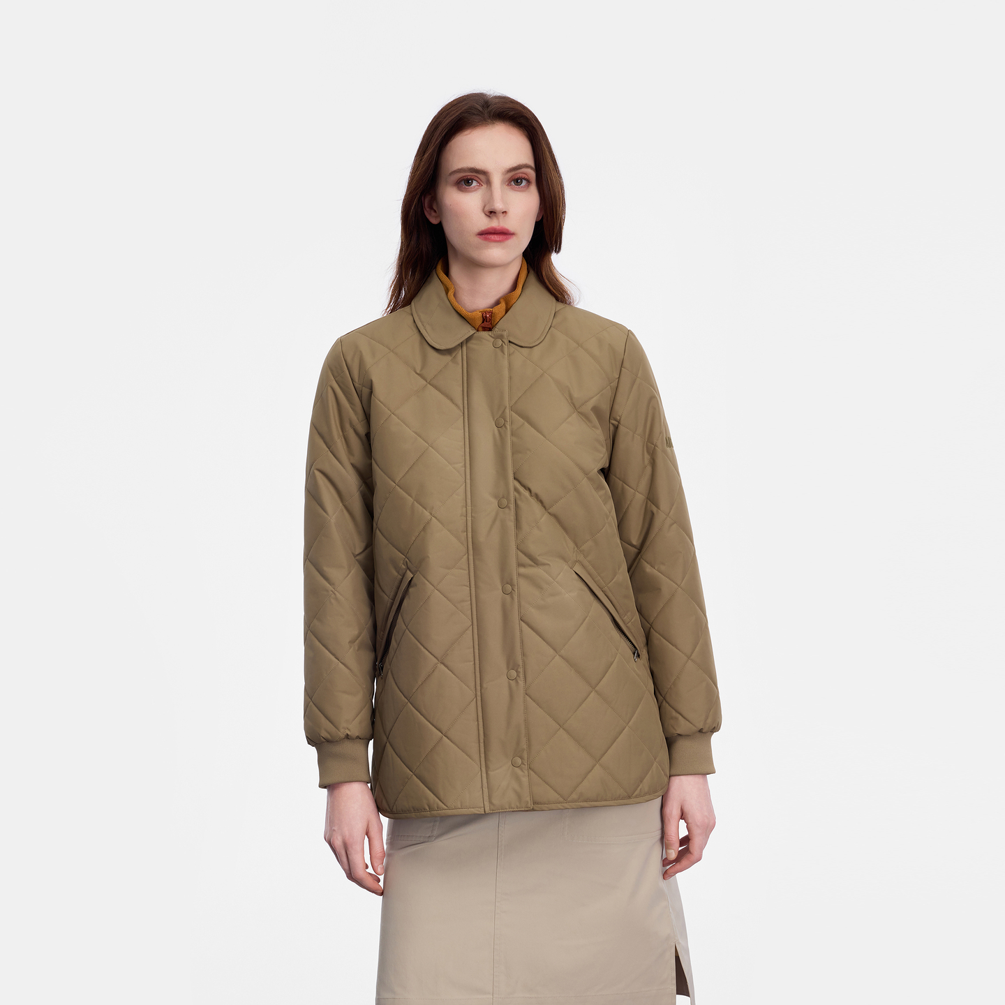 AIGLE艾高女士棉服外套PERTEX轻量户外防水透汽上衣25年冬季新品 - 图1