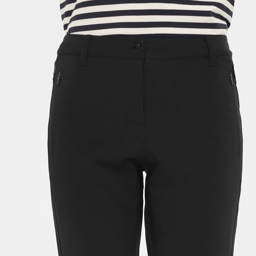 AIGLE艾高春季防泼水户外运动休闲经典时尚加绒长速干裤子女士 - 图3