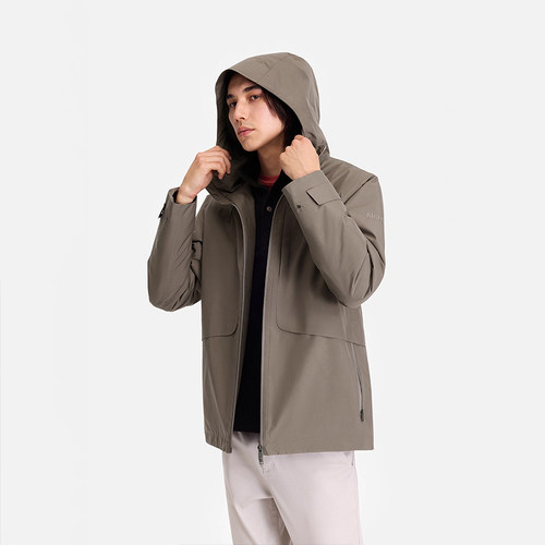 AIGLE艾高男士棉服外套GORE-TEX防风防水保暖棉衣25年冬季新品 - 图2