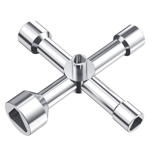 水表前阀门钥匙多功能自来水闸三角阀通用内三角扳手专用水阀开关 - 图3