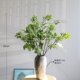 Simulated snowflake green plants, high-end light luxury living room, hotel shop, TV cabinet, B&B decorative ornaments, floor-standing fake plants