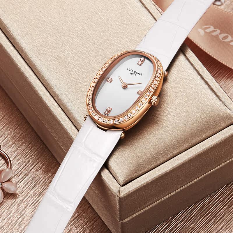 威顿女士简约气质名牌2020新款手表 威顿手表国产腕表