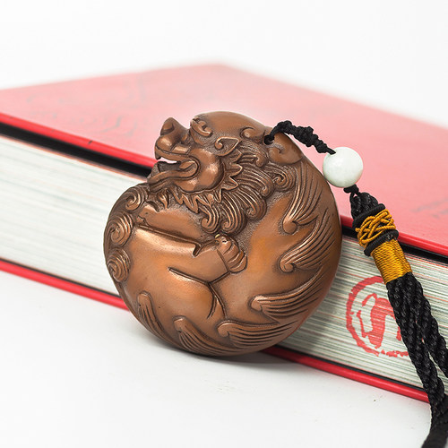 好物精选紫铜貔貅手把件男士随身把玩装饰品挂件家居工艺品收藏品 - 图2