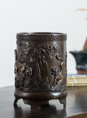 笔筒创意书房教师节礼物工艺品