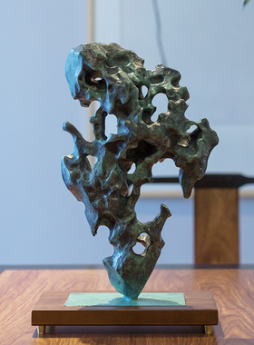 太湖石摆件靠山灵璧奇石头中式家居客厅玄关装饰案头清供乔迁礼品