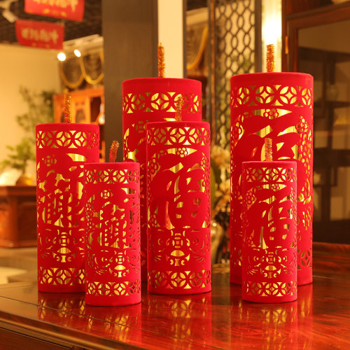 2026马年新年坐炮摆件商场酒店大堂年会堆头装饰用品春节布置鞭炮 - 图0