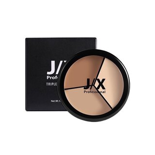 Korean jx concealer pony concealer jix three-color concealer acne marks spots acne dark circles concealer genuine