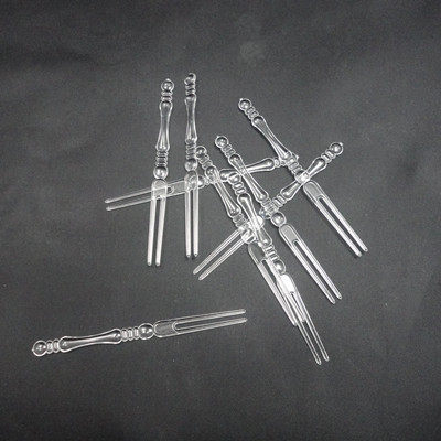 水果叉水果签一次性透明塑料吃水果蛋糕独立装水果签一次性水果叉 - 图1