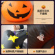 Halloween inflatable model comes with a pump that is not easy to fall over