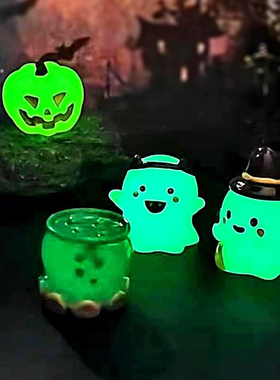 万圣节装饰品南瓜灯布置小摆件