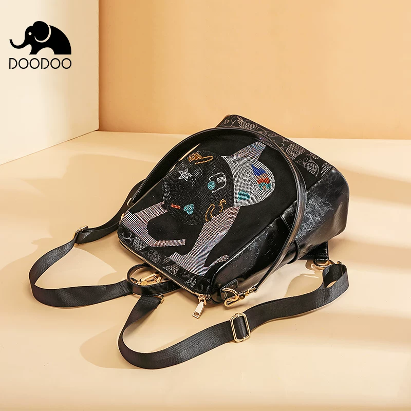 Backpack, shoulder bag, capacious travel bag, 2021 collection, for students