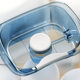 Shampoo basin lying flat for pregnant women and postpartum women shampooing artifact