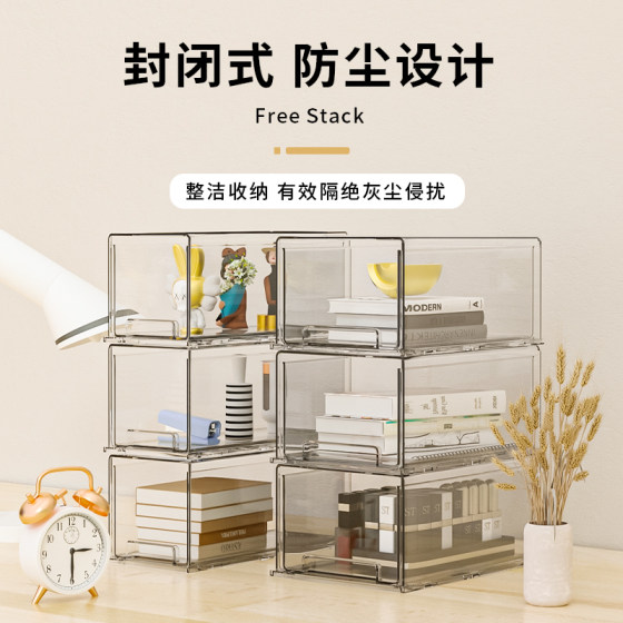Student dormitory drawer storage box acrylic desktop