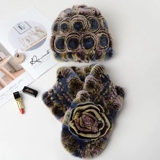 Шапка, шарф, двусторонний демисезонный модный универсальный комплект, в корейском стиле