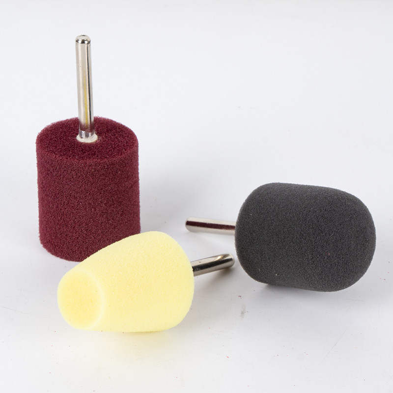海绵磨头汽车轮毂钢圈抛光3mm柄海绵头抛光盘海绵球死角6圆柱锥形,淘宝优惠券,粉丝福利购,淘宝优惠卷