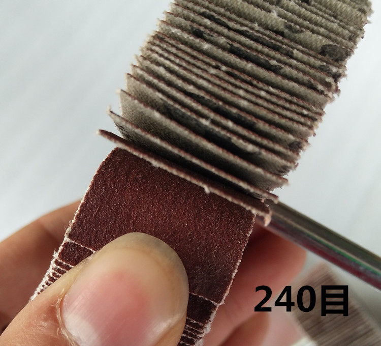 Special offer 100-page wheel grinding head/100-page wheel with handle/grinding and polishing abrasive cloth impeller/1000-page wheel, mosaic polishing wheel