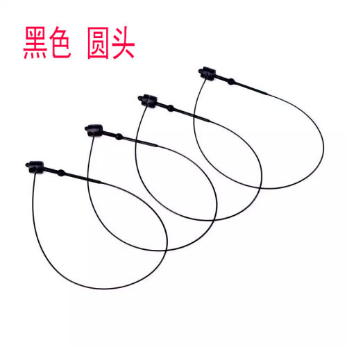 子母扣塑料吊牌线吊牌绳手穿针胶针服装吊卡线吊牌挂绳吊牌标签绳 - 图3