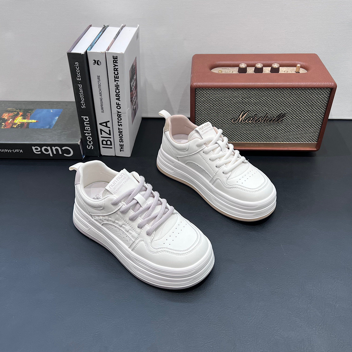 欧货厚底增高小白鞋女2026春季新款百搭轻便透气休闲运动板鞋女鞋,淘宝优惠券,粉丝福利购,淘宝优惠卷