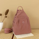 Multifunctional one-pack three-use women's bag lightweight Oxford cloth outdoor travel crossbody chest bag commuter small backpack