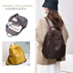 Women's commuter waterproof large capacity multi-pocket backpack