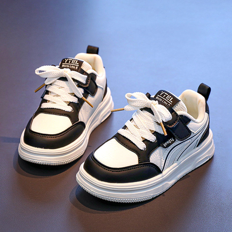 男童鞋子2026新款冬季休闲儿童德训板鞋软底运动小白鞋男孩运动鞋,淘宝优惠券,粉丝福利购,淘宝优惠卷