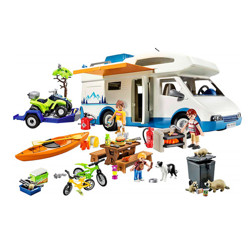 男孩礼物玩具车 德国playmobil摩比世界垃圾车消防车警车工程卡车 - 图3