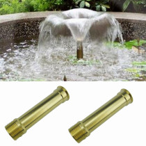 Full Brass Trumpeter Flowers Waterscape Landscape Music Fountain Nozzle Pool Fake Mountain Styling Landscaped Garden Patio Spray