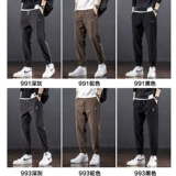 Демисезонные спортивные вельветовые штаны, фонарь, мужские повседневные брюки