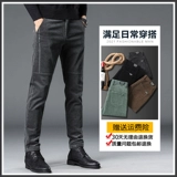 Демисезонный вельветовый бархат для отдыха, мужские утепленные штаны, коллекция 2022