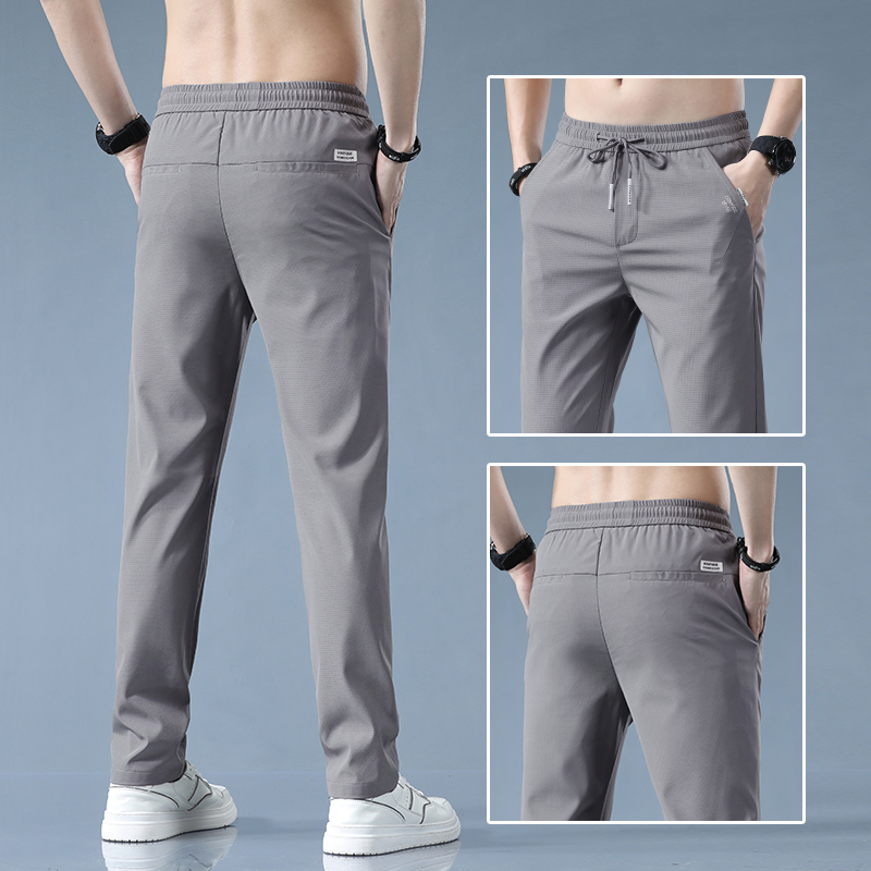 夏季冰丝透气运动休闲男士男裤子 特尼雷森休闲裤