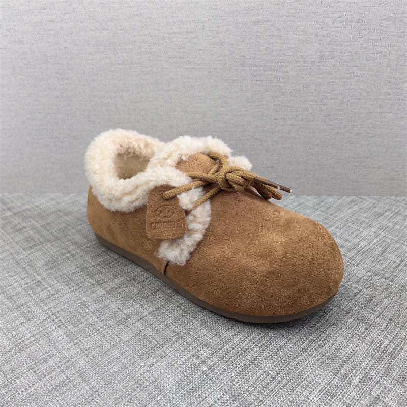 断码清仓处理2025冬季新款系带加绒保暖平底防滑勃肯鞋休闲女棉鞋,淘宝优惠券,粉丝福利购,淘宝优惠卷