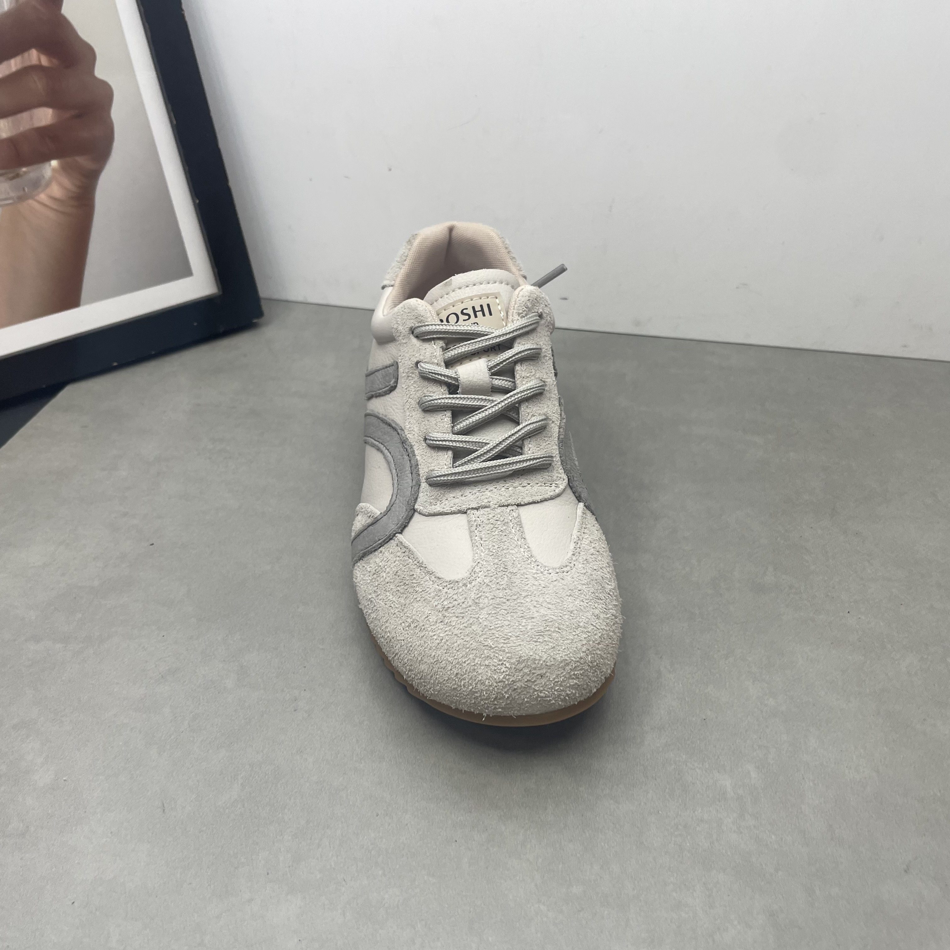 工厂断码处理真皮女鞋2025秋季新款圆头深口系带复古德训鞋女单鞋,淘宝优惠券,粉丝福利购,淘宝优惠卷