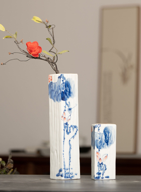花样淘新中式陶瓷景德镇书房手绘