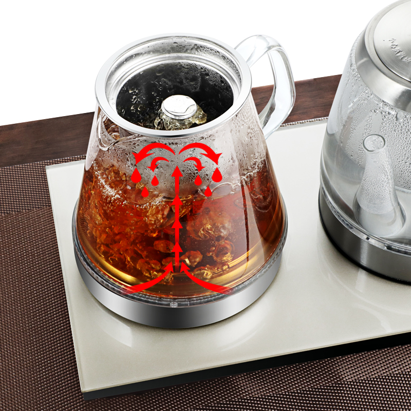 桶装水自动上水抽水器家用饮水机台式煮茶消毒一体加热电茶炉泡茶 - 图0