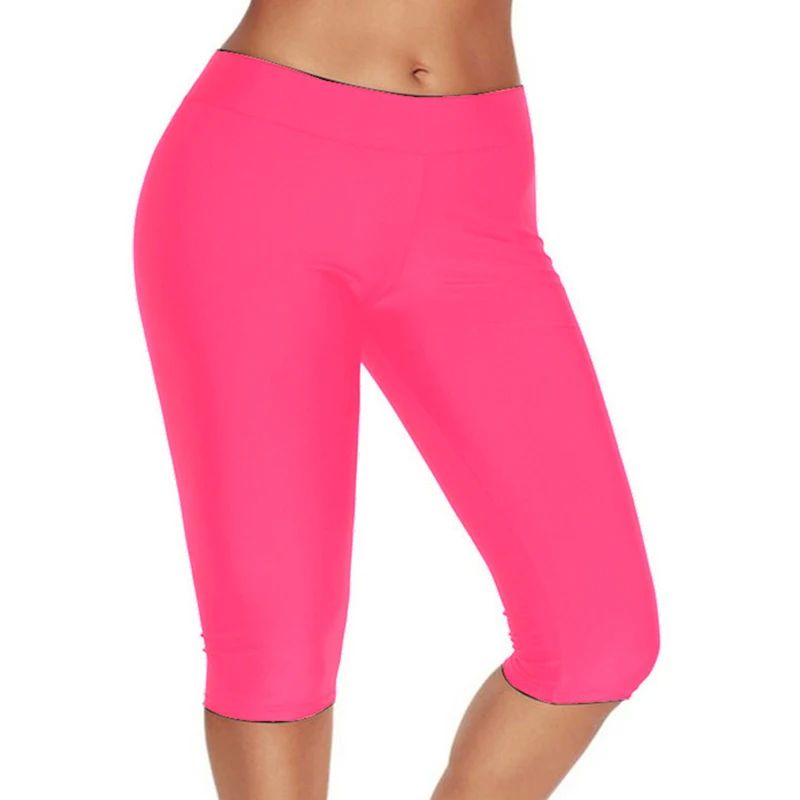 Breathable Push Up Leggins Women Calf Pants Capris Summer Sp - 图2