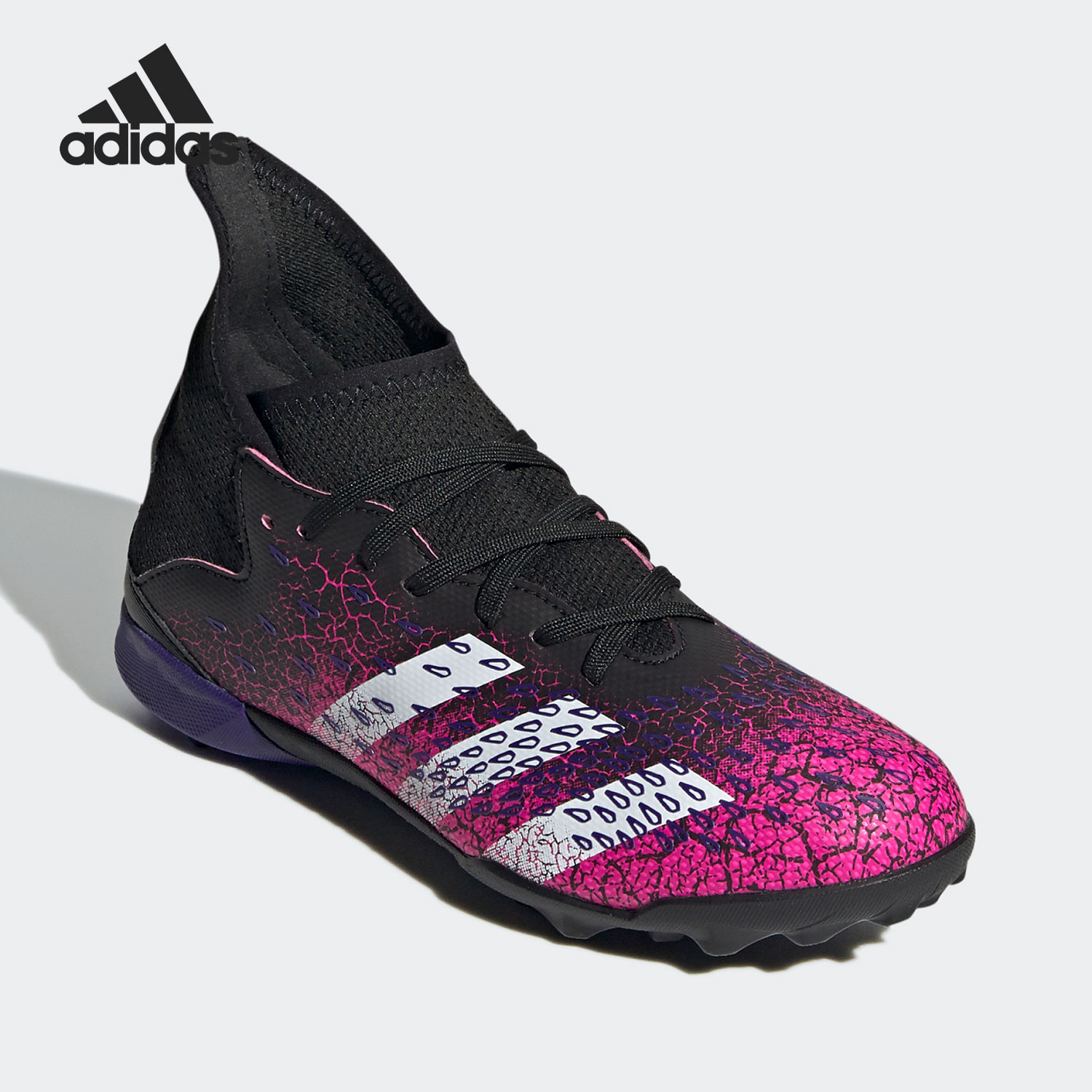 Adidas/阿迪达斯正品 夏季新款儿童低帮运动足球鞋FW7533 - 图1