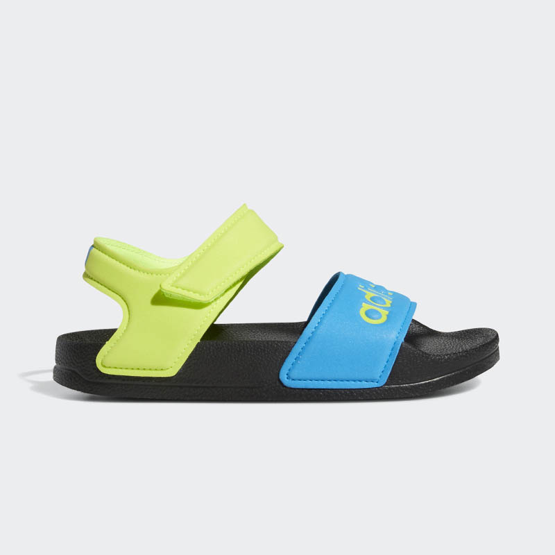 Adidas/阿迪达斯正品ADILETTE SANDAL K 大童训练运动凉鞋 EG2133 - 图2