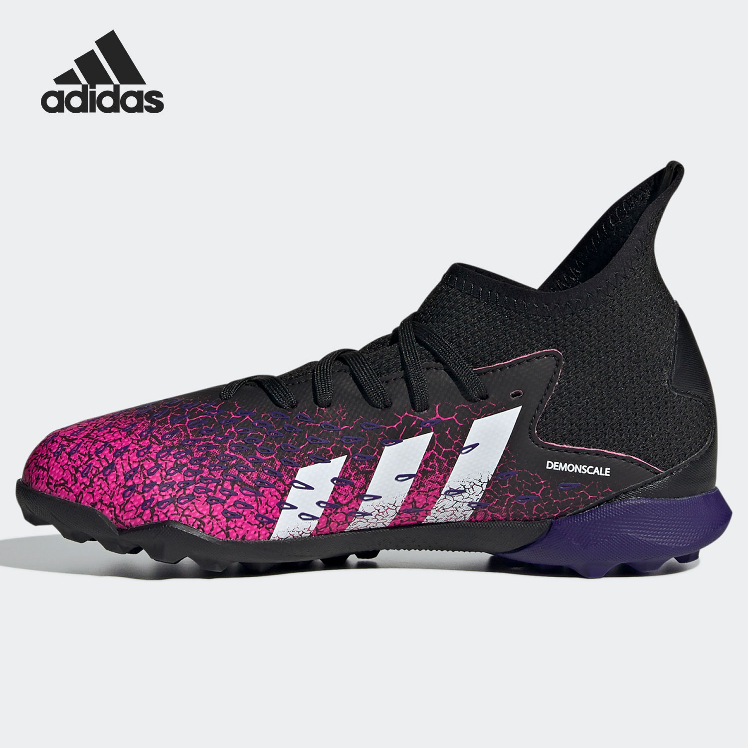 Adidas/阿迪达斯正品 夏季新款儿童低帮运动足球鞋FW7533 - 图0