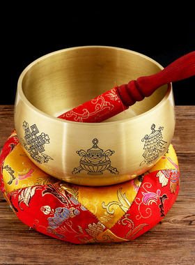 纯铜引磬台湾日式风佛音碗