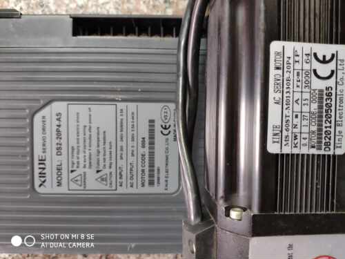 信捷400W伺服电机MS-60STE-M01330BZ-20P4驱动器DS2-20P4-AS 二手 - 图2