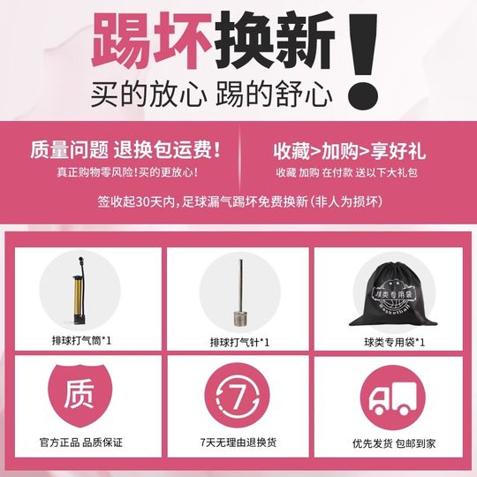 361排球中考5号学生专用软式儿童初中生小学生男女比赛训练气排球