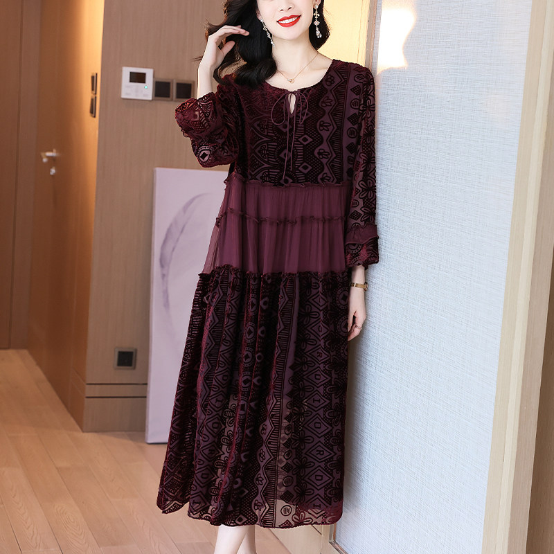 2020秋季新款宽松欧货复古连衣裙 凯芙诺连衣裙