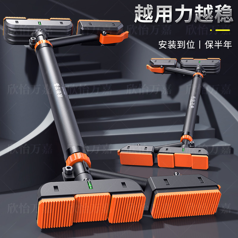 双支撑引体向上器杆单杠室内家用健身门上免打孔吊杠拉伸伸缩器材_虎窝淘