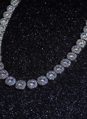 LFL锆石镀金百搭男女超闪钻链