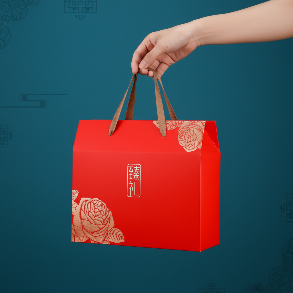 臻礼贺岁春节礼盒烫金传统年货包装盒支持定制手提礼品包装盒,淘宝优惠券,粉丝福利购,淘宝优惠卷