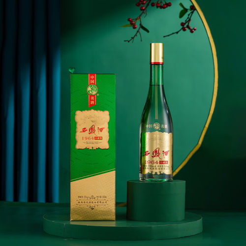 西凤酒55度1964珍藏 送礼西风白酒礼盒装凤香型粮食酒整箱6瓶宴请 - 图1
