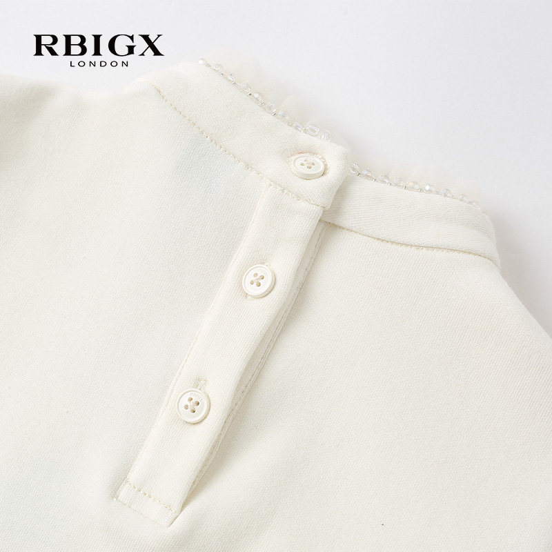 【清仓】RBIGX瑞比克童装冬季新款女童休闲网纱木耳边织带长袖T恤,淘宝优惠券,粉丝福利购,淘宝优惠卷