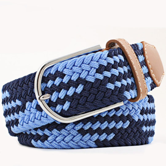 Elastic, seamless and punch-free woven breathable pants waistband