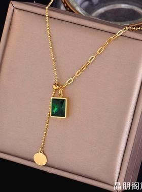 长项链女款2025新款高级感轻奢小众饰品毛衣链秋冬衣服配饰潮